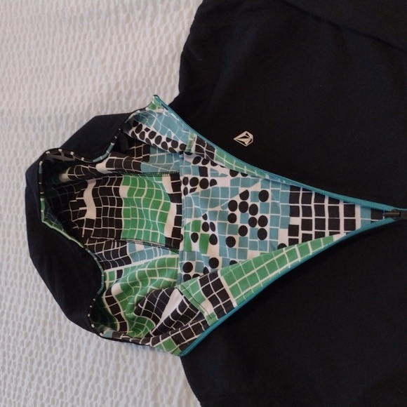 Multiple color Volcom zip up jacket Reverseable M "Grandma Trip Find Sale!" - Picture 6 of 7